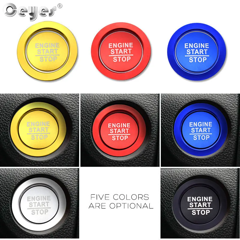 Car Start Engine Button Key Ring for CIVIC1 (2)