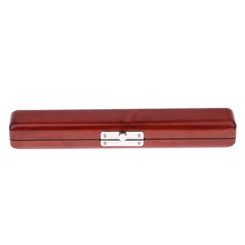 

Flute Head Wooden Storage Box Carrying Case Flutes Accessories