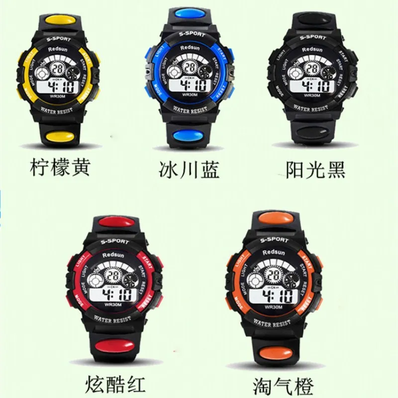 

Children Electronic Alarm Clock High School Young STUDENT'S Men's Simple Gift Watch Night Light Sports GIRL'S Fashion Other Toys