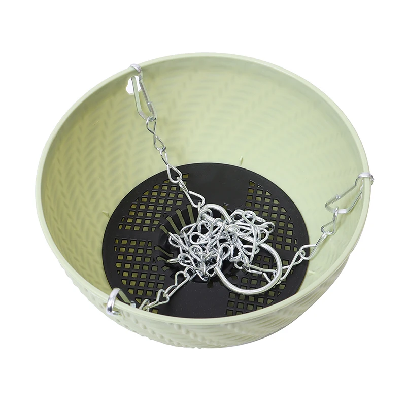 Balkon Kette Hängen Pflanzer Blumentopf Korb Imitation Rattan Weben_voghion.com