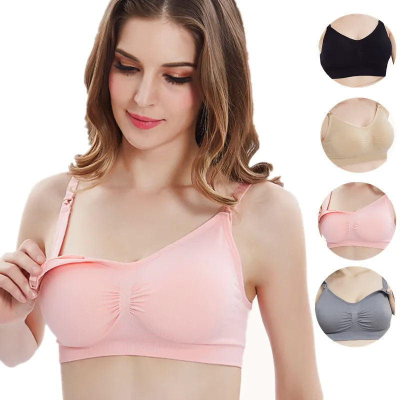 Nursing Bra Maternity Breastfeeding Bra Prevent Sagging For Pregnant Women Underwear Breast