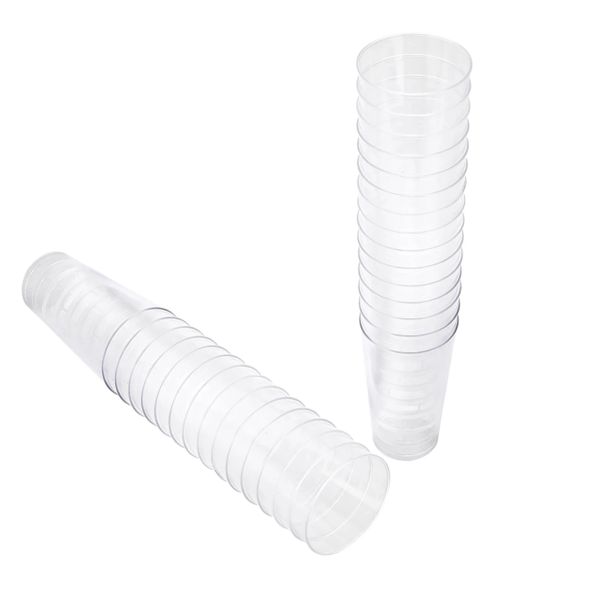 50pcs 30z Disposable Dessert Drink Shooter Cups Jelly Salad Mousse Container
