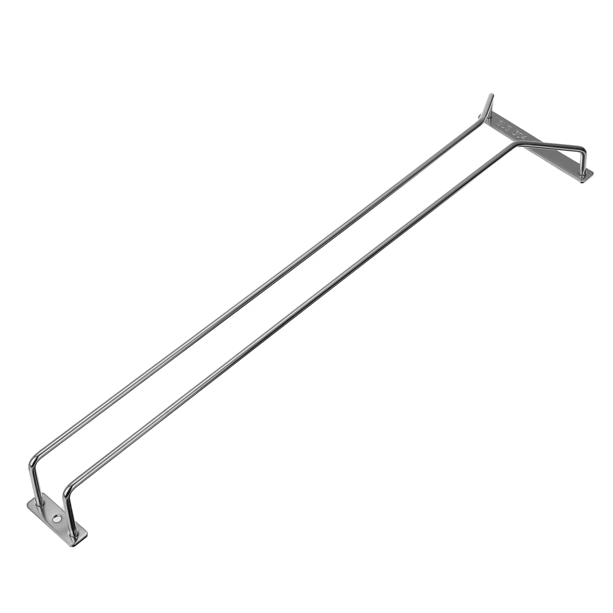 

Hanging Goblet Storage Rack Holder Stainless Steel Cabinet Wine Glass Rail Organizer Kitchen Bar Storage Tools 50/40/35/27cm