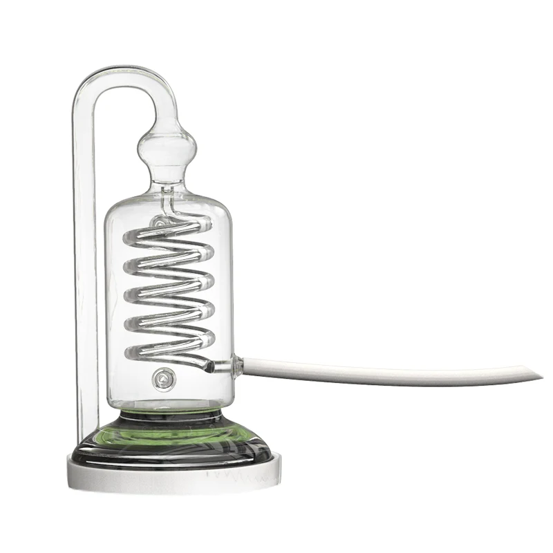 HOOLOO Household Hydrolat Essential Oil Glass Distiller Mini Distilling Heating Equipment Brewing Distillation Machine
