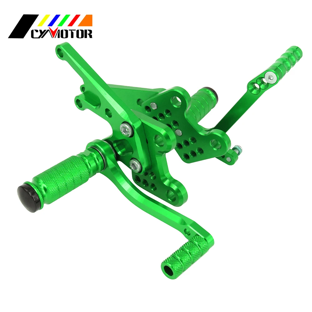 Мотоцикл с ЧПУ Регулируемые подножки для KAWASAKI ZX14R ZX 14R ZX-14R ZZR1400 2006 2007 2008 2009 2010 2011 06 07 08-11