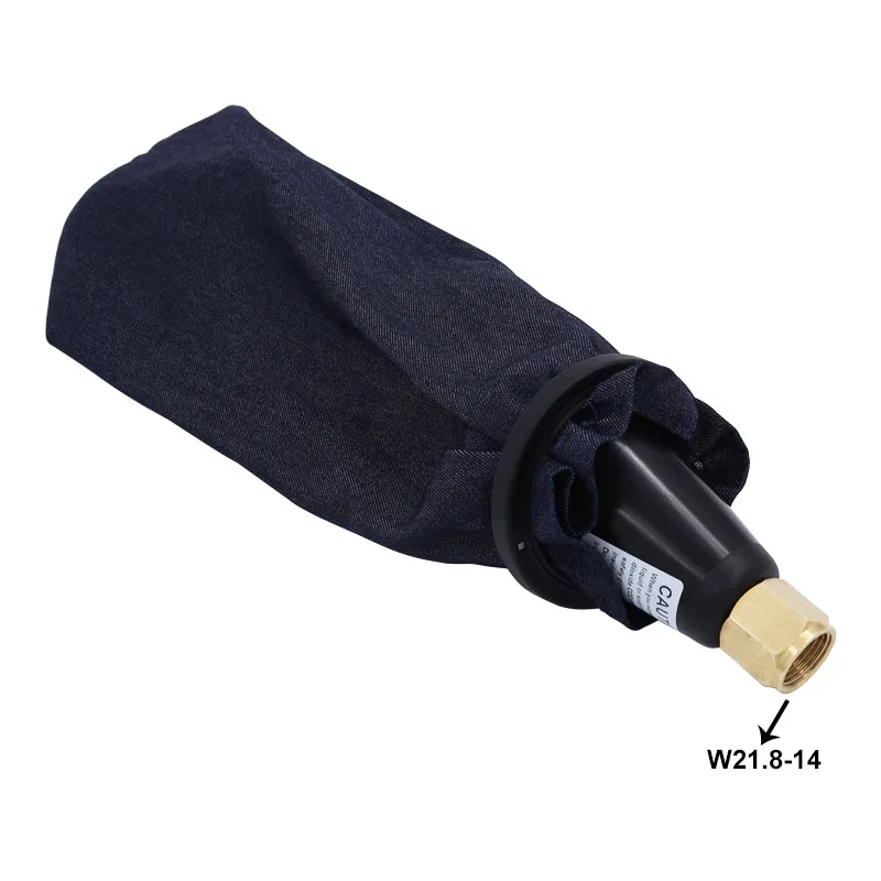 Portable Household Solid CO2 Dry Ice Maker with Collection Bag G5/8 , CGA320 or W21.8-14