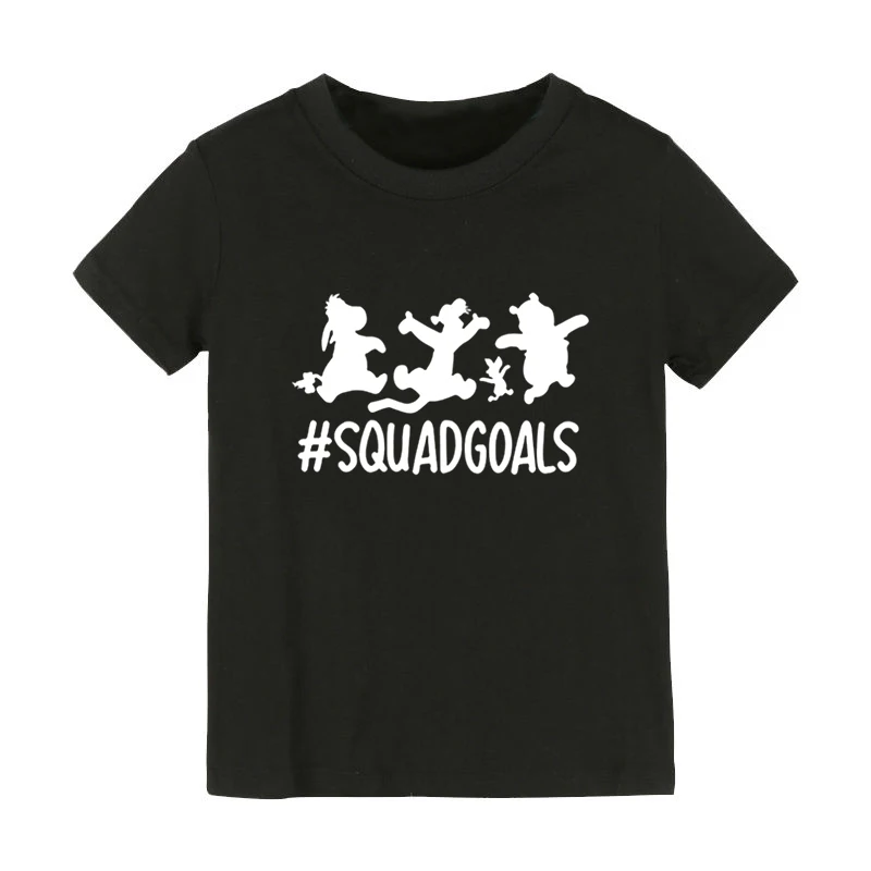 Детская футболка с принтом в виде медведя для мальчиков и девочек, детская одежда для малышей, забавные уличные футболки, FF-8