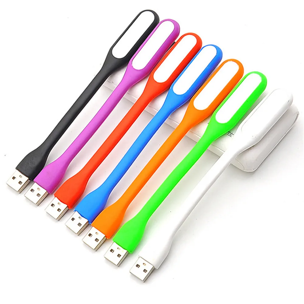 

USB LED Book Light Flexible Foldable LED USB Reading Lamp DC 5V Nightlight For Power Bank Computer Notebook Laptop Dropshipping