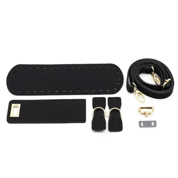 

5Pcs/Set Faux Leather Shoulder Bag Sewing Accessories for DIY Hand-Woven Handbag