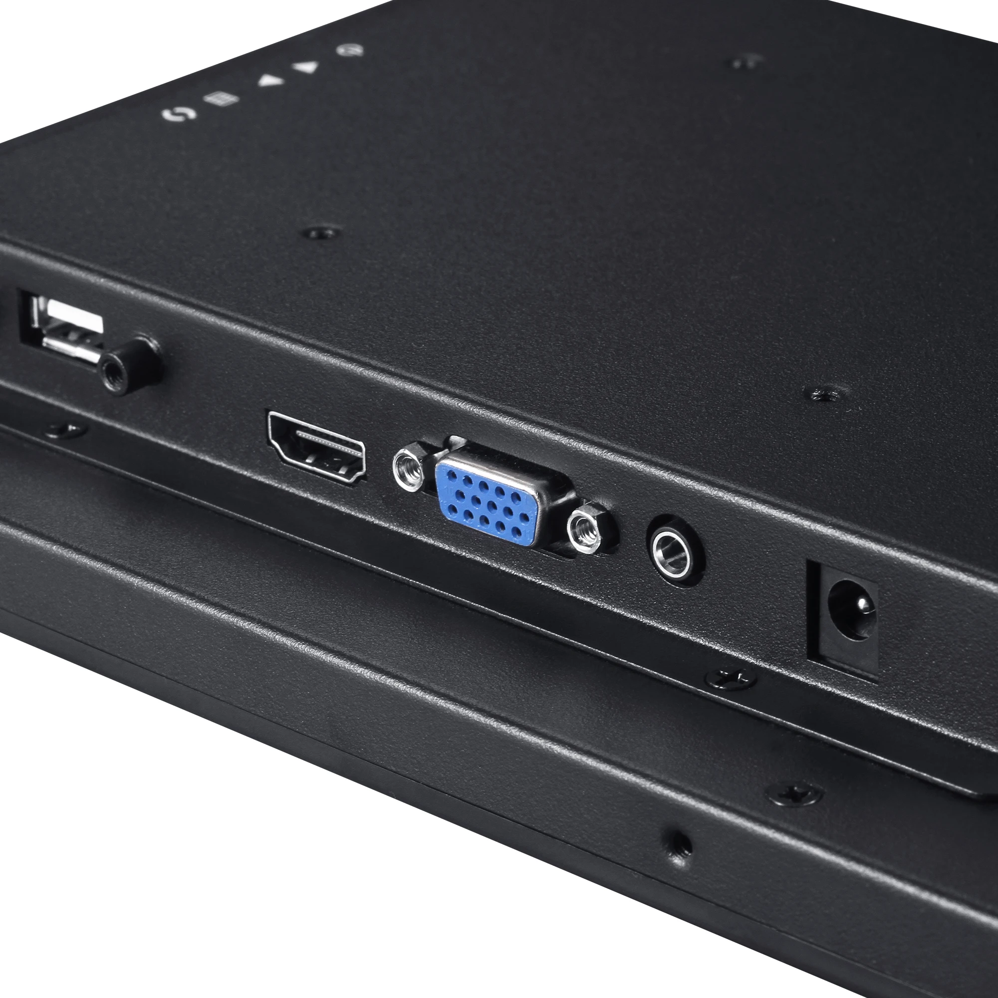 Eyoyo PC TV  ÷̿ IPS ġ ũ LCD , HDMI, VGA  Է , 1280x800 ػ, 10.1 ġ