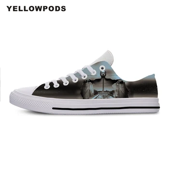 

Mens Shoes Casual Breathable Walking Shoes Fashion House Of Cards 3D Priting Casual Comfortable Customized White Brand Shoes