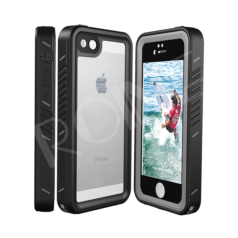IP68 Водонепроницаемый чехол для iPhone 5S, SE 6 6s 7 8 Plus противоударный защитный чехол для дайвинга водонепроницаемый чехол для 6s p 8p Coque