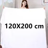 120X200cm bath towel, extra-large microfiber bath towel, thick, non-shedding, smooth, soft, double-sided quick-drying 1