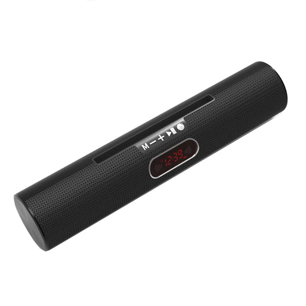 HYASIA Bluetooth 5,0 Soundbar, сабвуфер будильник power Bank FM беспроводной динамик портативный динамик домашний кинотеатр громкий динамик