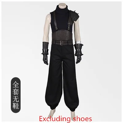 Male Ролевая игра FF последняя фантазия VII 7 Cloud Strife косплей костюм платье манга Боевая Экипировка Новая - Цвет: Male