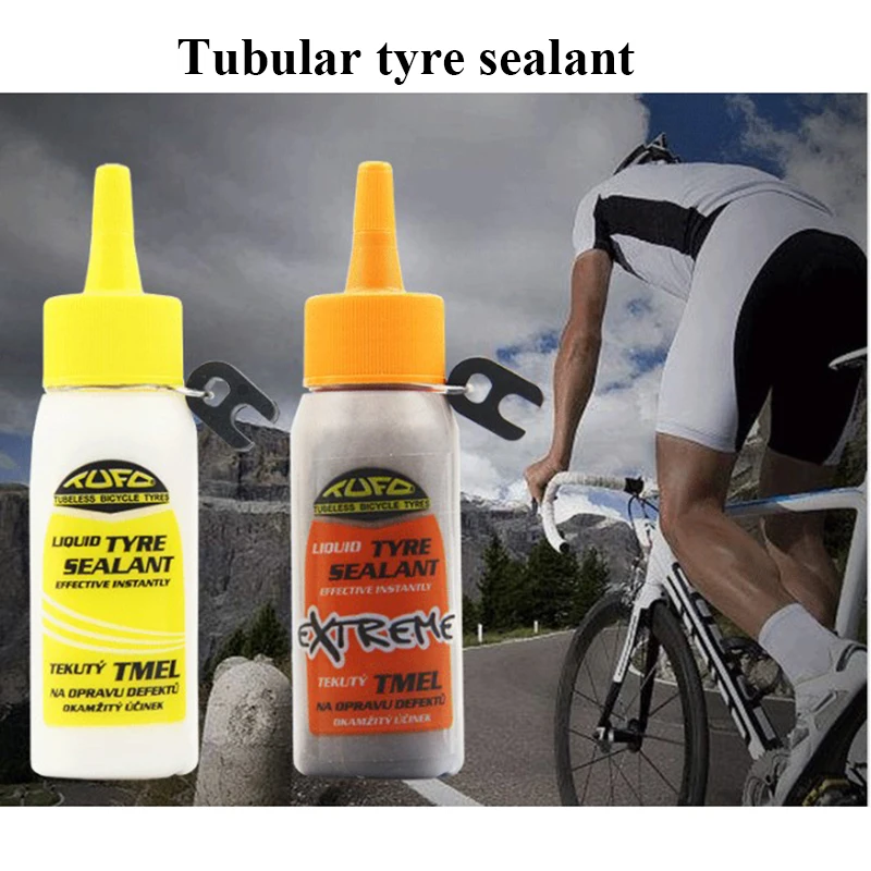 

1pc 50ML Tufo Tubular Tyre sealant Tire Fluid Self-rehydration Sealant Machine Protection Puncture Sealant Road Bike Repair tool