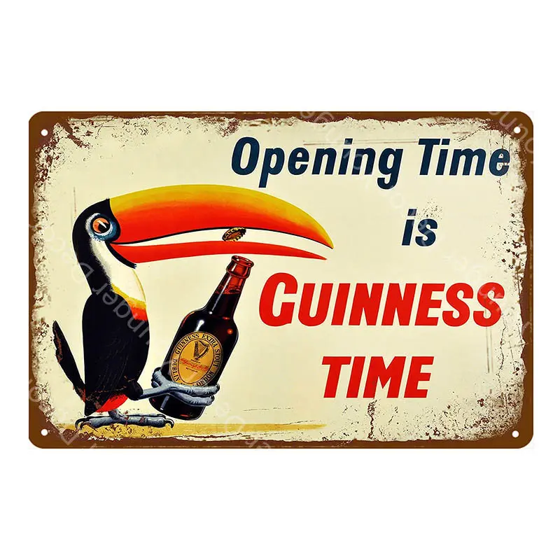 My goodth My Guinness металлическая живопись винтажные наклейки Бар Паб декоративная табличка домашний декор реклама пива оловянный знак YI-056 - Цвет: YD4154EI