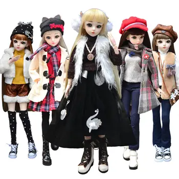 

Fashion doll style series princess 60cm simulation doll 18 joint movable girl toy gift set