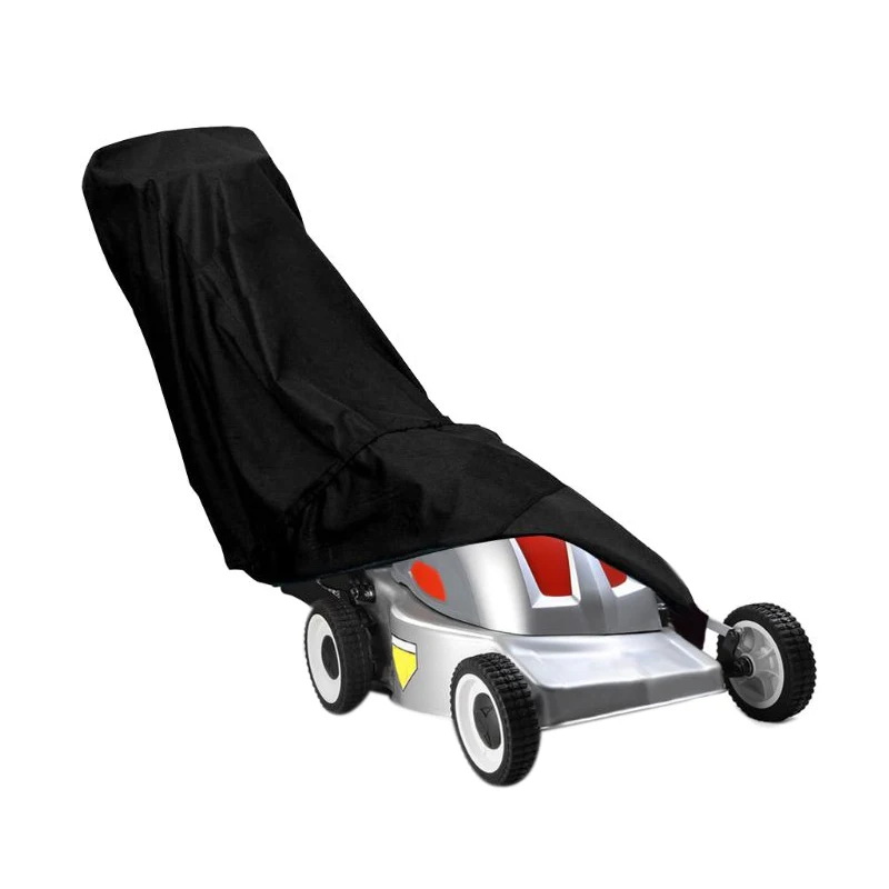 

Hand Push Lawn Mower Protective Cover Waterproof Polyester Fiber Lawn Mower Cover Outdoor Uv Protector Storage Garden