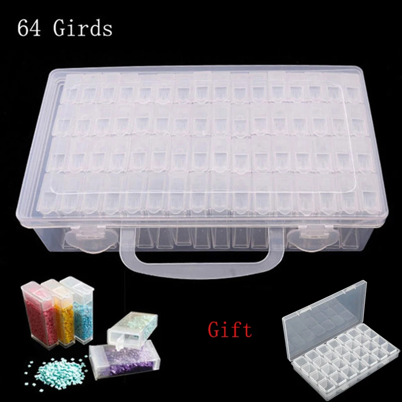 

New 2020 Portable Diamond Painting Storage Containers Storage box Diamond Painting Accessories tools for diamond embroidery