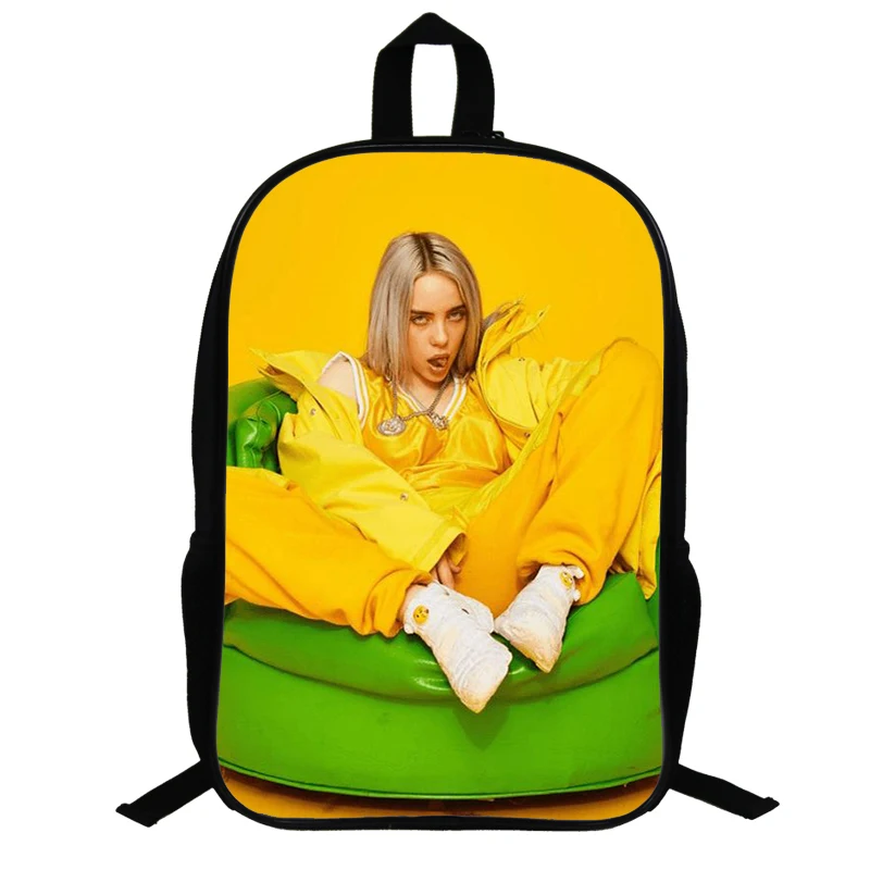 Тикин певец Рэппер Billie Eilish Детский рюкзак для девочек в стиле хип-хоп подростковые школьные сумки Популярные Мультяшные женские рюкзаки с изображением паука для девочек - Цвет: 13
