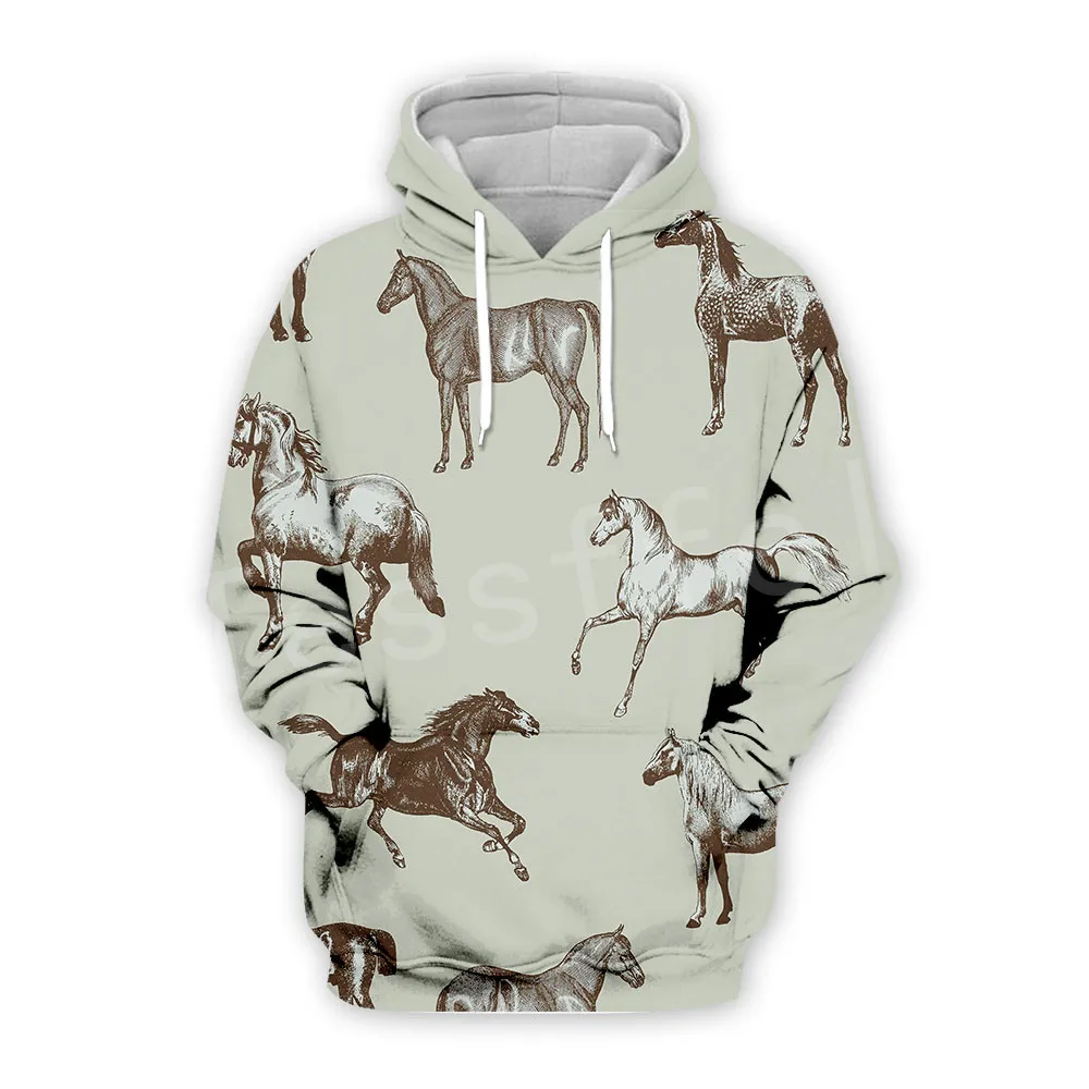 

Tessffel Animal Strong Horse art Unisex Colorful Tracksuit Casual Harajuku 3DPrint Hoodie/Sweatshirt/Jacket/Men Women s-5