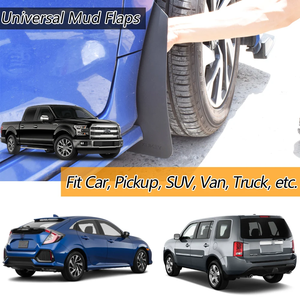 2x 유니버설 머드 플랩 mudflaps 스플래쉬 가드 renault dacia duster oroch alaskan fiat palio adventure toyota hilux 용 머드 가드