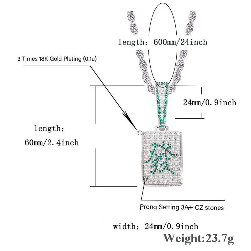 hip hop necklace men1