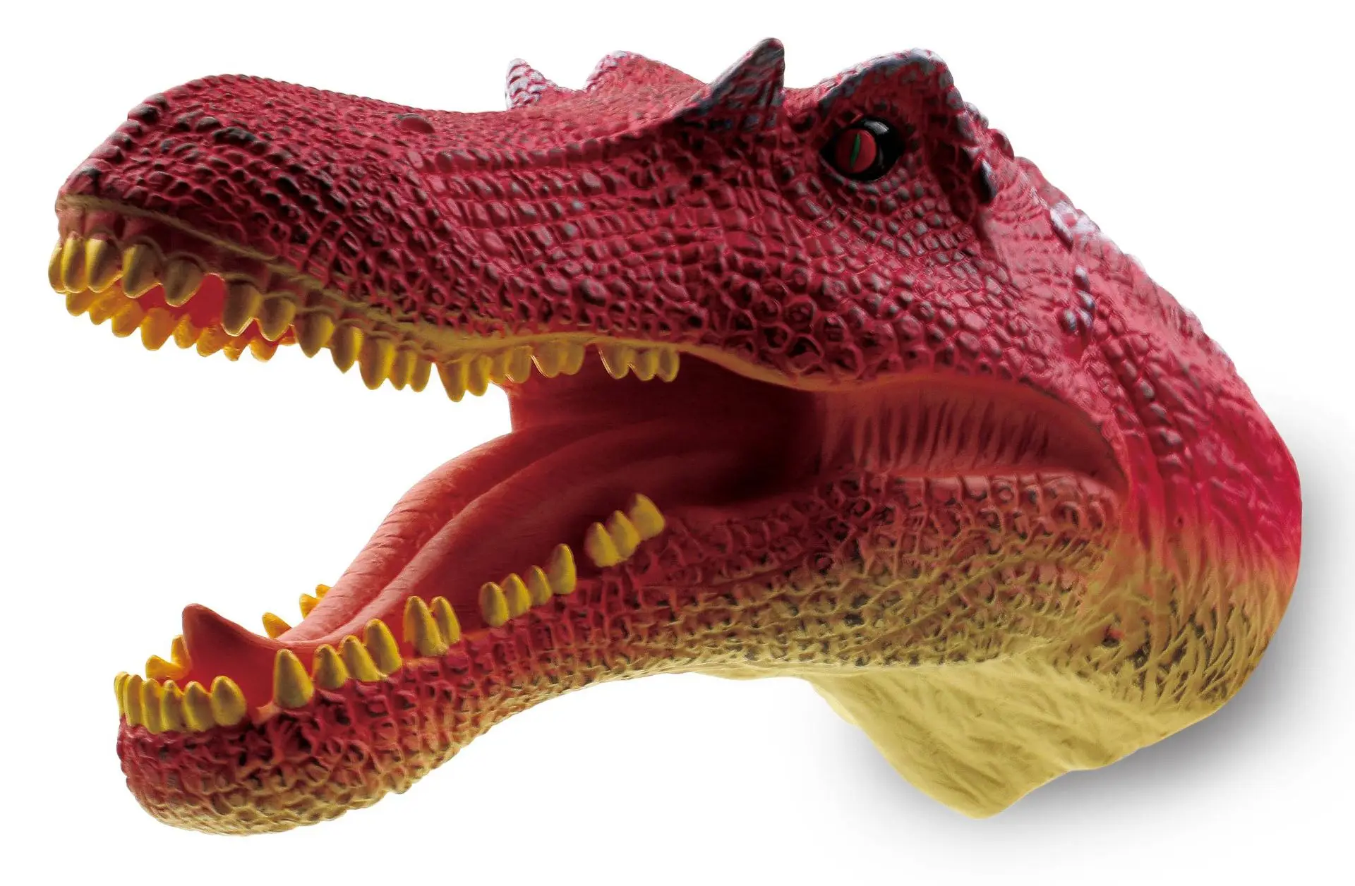 Jurassic Imitation Dinosaurs Mask Glove Foot T-Rex Tiger Animal Hand Puppet Children Party Toy Model