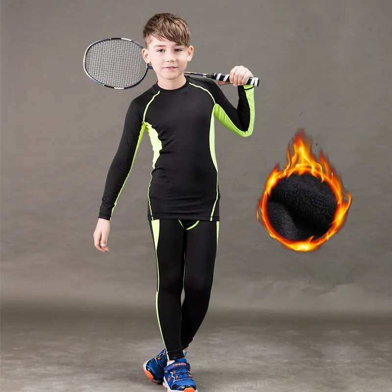 Футбольные майки 2019 термобелье для маленьких мальчиков Футбольная