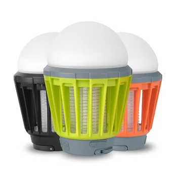 

5W 2-in-1 Camping Lantern Tent Light Portable IPX6 Waterproof Mosquito Killer LED Lantern with Hook