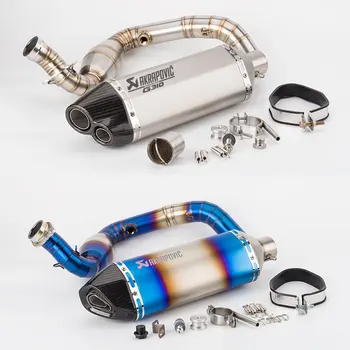 

For BMW G310R G310GS Slip-on Stainless Steel Motorcycle Full Exhaust Muffler System Link Pipe With DB Killer