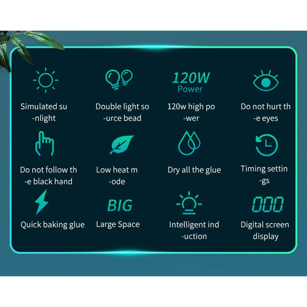 SUN X5 MAX 120 Вт Светодиодный светильник для ногтей, маникюрная Сушилка для ногтей, сушильный Гель-лак для ногтей, лампа 30 s/60 s/90 s, автоматический датчик, маникюрные инструменты для ногтей