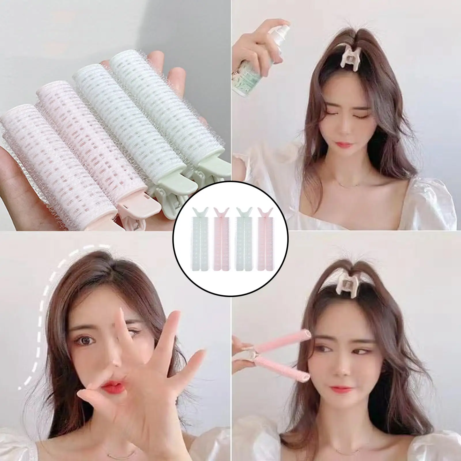 Volumizing Hair Clips Salon Tool Natural for Hair Styling Girls Roots Curlers Bangs Barrettes Plastic Styling Tools