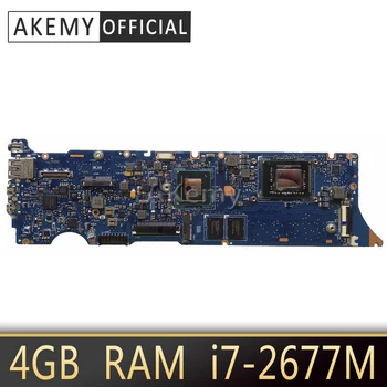 

Akemy UX31E Laptop motherboard for ASUS UX31E UX31 Test original mainboard 4G RAM I7-2677M