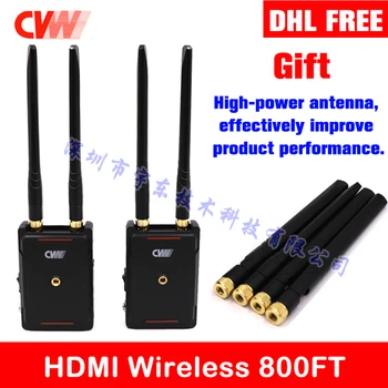

CVW SWIFT 800ft Wireless Video Transmission System HDMI HD Image Wireless Transmitter Receiver Monitor vs hollyland 300