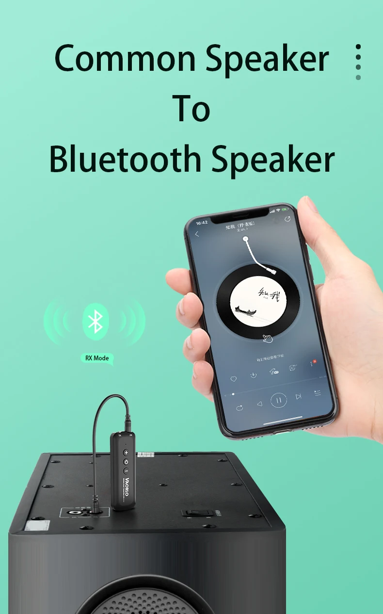 adaptador de baixa latência, Bluetooth 5.0, USB,