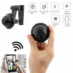 E09 HD Home Security мини WI-FI 1080P IP Камера Беспроводной небольшая CCTV ИК-камера Ночное видение обнаружения движения IP камера Слот для карты SD 3,6 мм 2MP