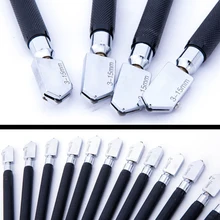 Портативный Стеклянный резак подача масла стеклянный нож алмазные нескользкие рукоятки Ролик Многофункциональный для керамических профессиональных режущих инструментов