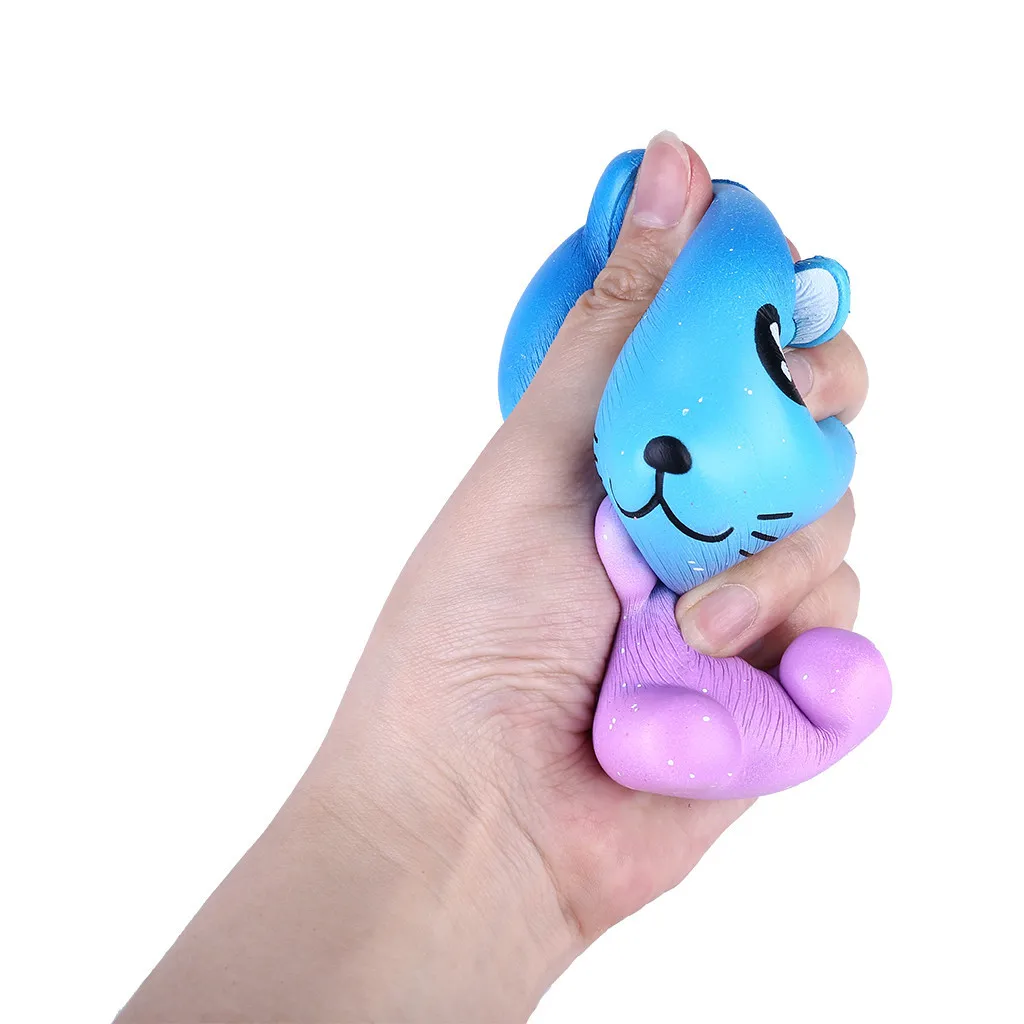 Colorful Cartoon cat kids Adult Toy Stress Reliever Eliminate Antistress Finger Pets toy Girl gifts Girly Heart Pinch Fun #B