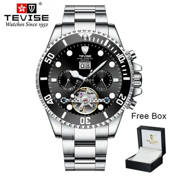 

Multi-function Waterproof Mechanical Watch New Men's Automatic Watch Mechanical Watch Steel Men's Watch Hot