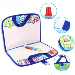 Children Drawing Toy Water Drawing Painting Canvas Children Doodle Canvas Drawing Mat Board Educational Drawing Toy for Kids