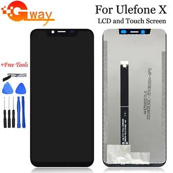 

For Ulefone X LCD Display And Touch Screen Assembly Repair Parts For Ulefone X Digital Accessory +Tools