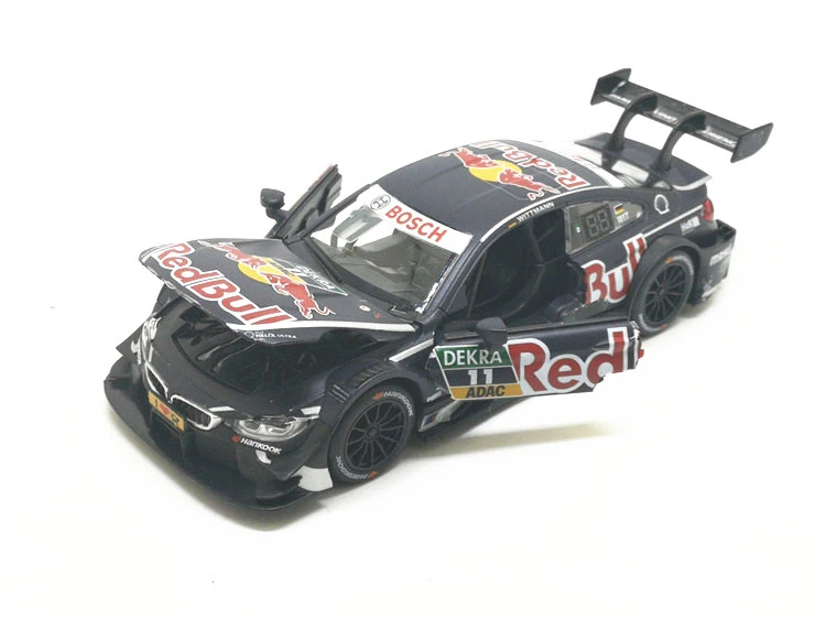 Литье под давлением Модель автомобиля игрушки 1:32 M4 DTM гоночная команда живопись
