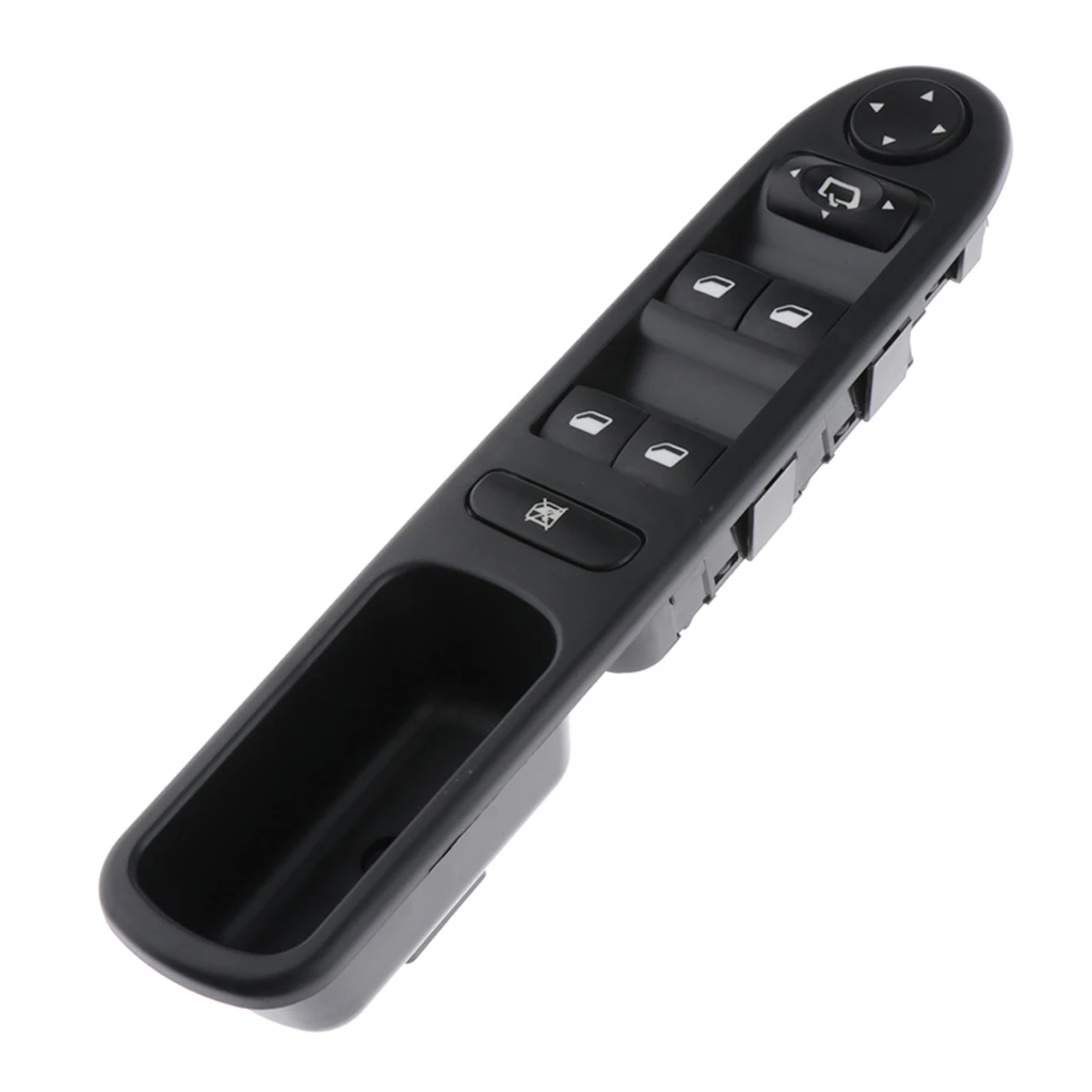 Power Windows Driver Side Main Switch For Peugeot 307 3A / C, 307 Break 3E, 307 CC 3B, 307 SW 3H