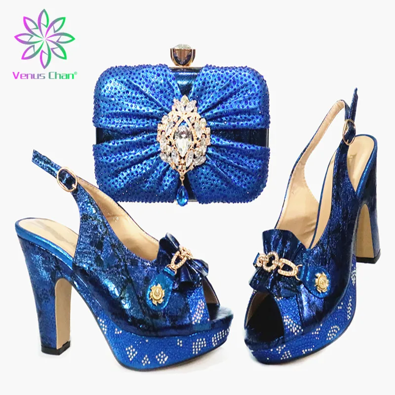 Royal blue bags and shoes Clearance