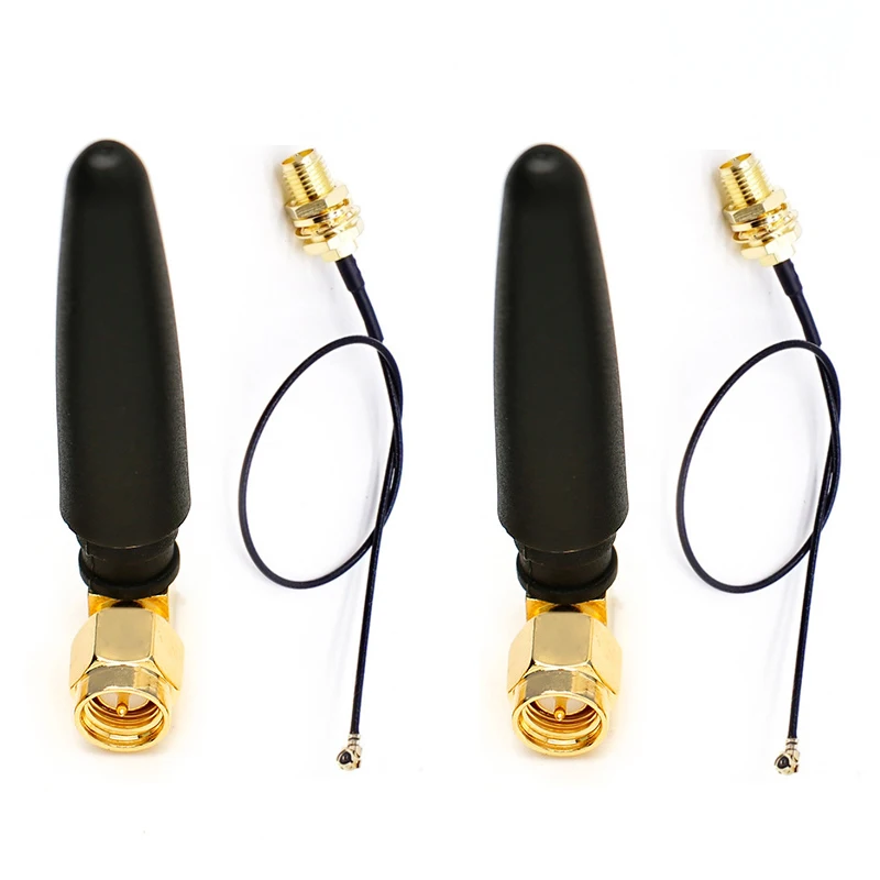 433MHz Antenna + IPEX IPX ufl. Pigtail Cable 1.13 Lora Lorawan 3dbi GSM Antennas 433 MHz Directional Antenne SMA Male Connector lora antenna antenna pigtail cable