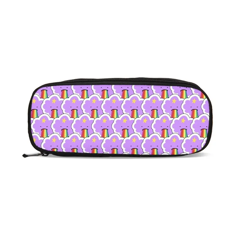 

Cute Wallets Pink Rainbow Kawaii Pencil Case Lovely Pencil Pouch For Girl Student Stationer Pencilcase Pen Purse School Supplies