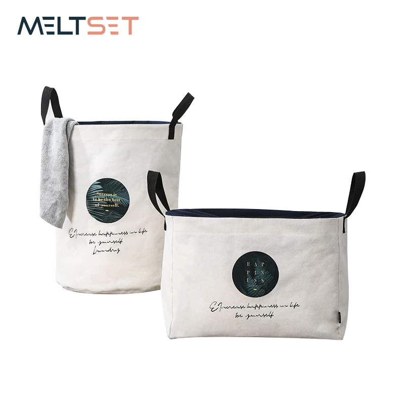 

Foldable Dirty Laundry Basket Toy Basket With Mesh Cover Clothes Storage Baskets Bag For Kid Toys Sundries Clothes Organizer Box