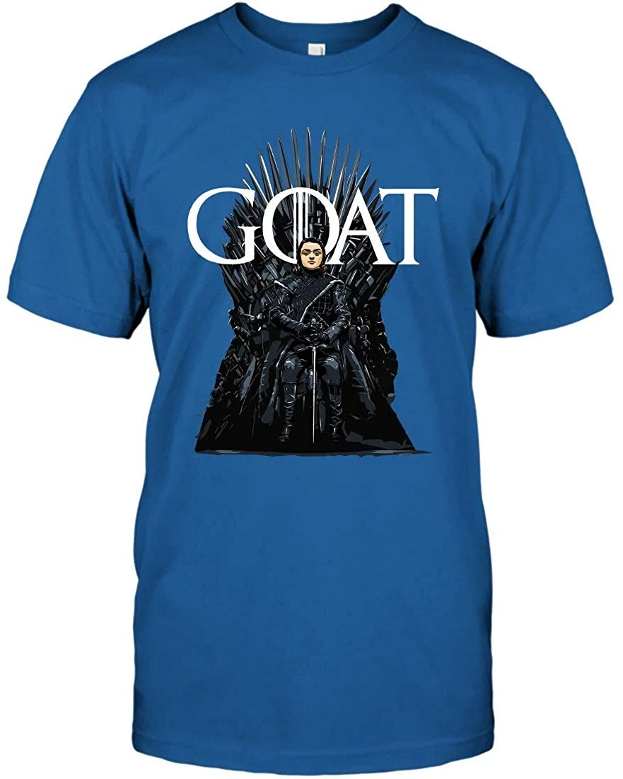 Arya Stark Goat Iron Throne GOT T Shirt Men Women TEE Shirt New Unisex Funny|T-Shirts|  - AliExpress